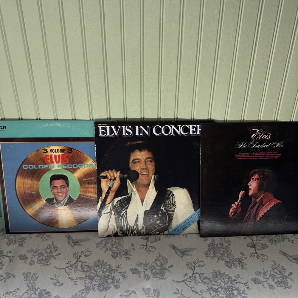 Elvis Presley He Touched Me RCA Victor LP Vinyl 12" Stereo Gospel Album
